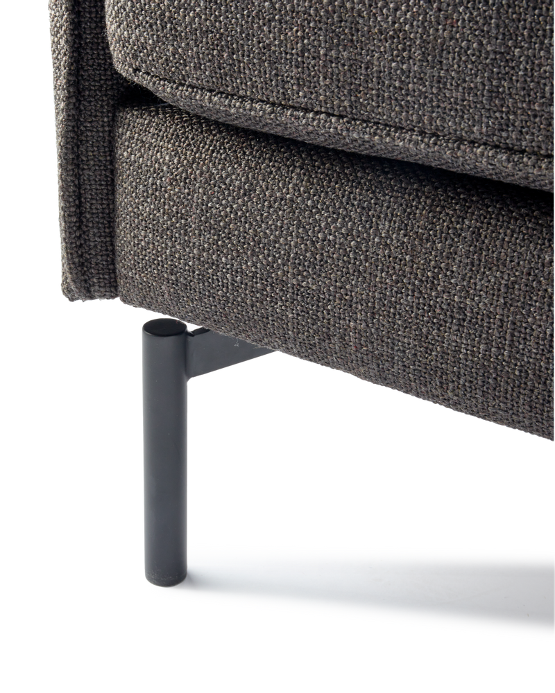 Sofas - Fauteuil - PPno.2 - Smooth fabric - Dark Grey - POLSPOTTEN