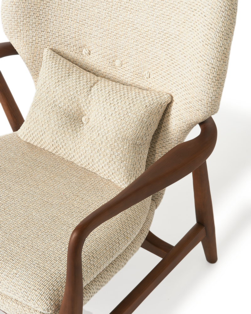 Chairs - Peggy Chair - Rough Fabric - POLSPOTTEN