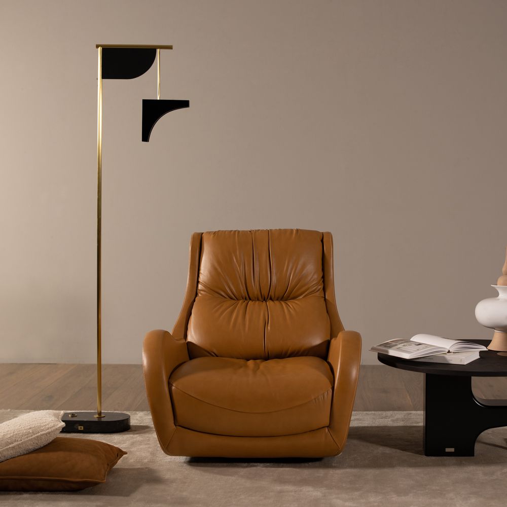 Floor lamps - Greenapple Floor Lamp, Opposite Floor Lamp, Black, Handmade in Portugal - GREENAPPLE DESIGN INTERIORS