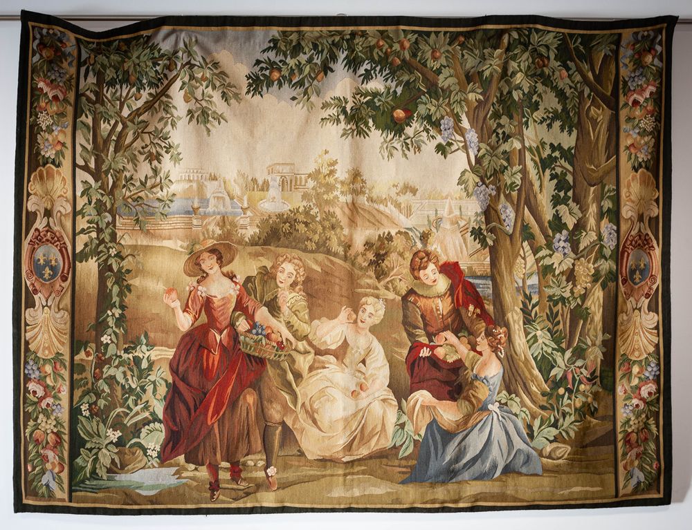 Other wall decoration - Aubusson's Knot Wall Tapestry - TRESORIENT