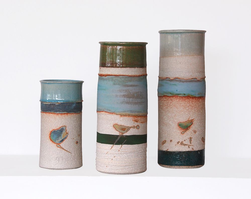 Vases - Vase "Bambou" - BLEU TERRE