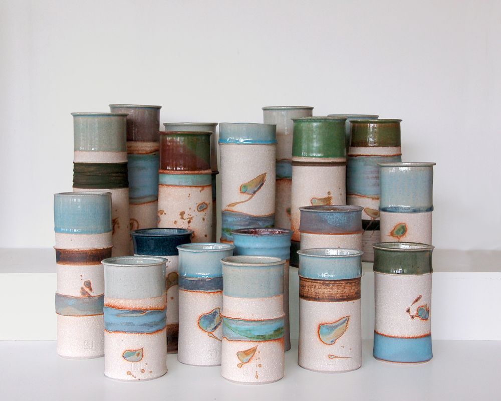 Vases - Vase "Bambou" - BLEU TERRE