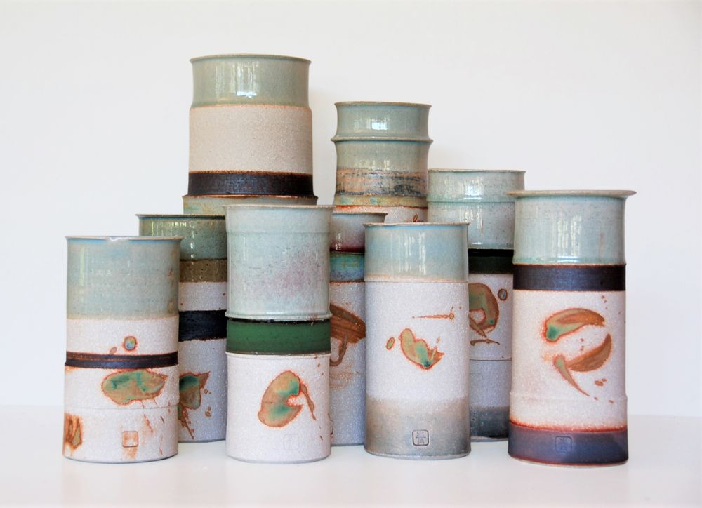 Vases - Vase "Bambou" - BLEU TERRE