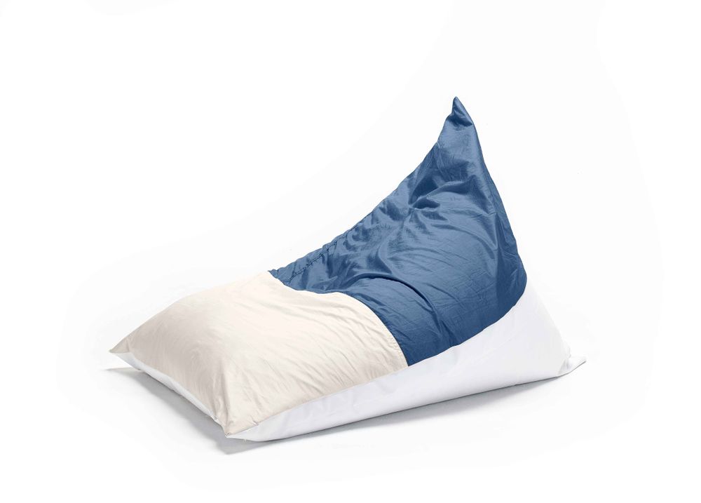 Ottomans - [interior] Berlingot Indigo Beanbag - LA TETE DANS LES NUAGES