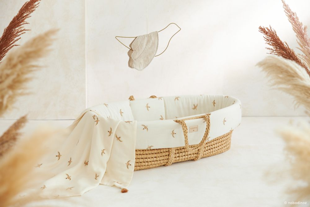 Bath towels - Haiku bird - NOBODINOZ