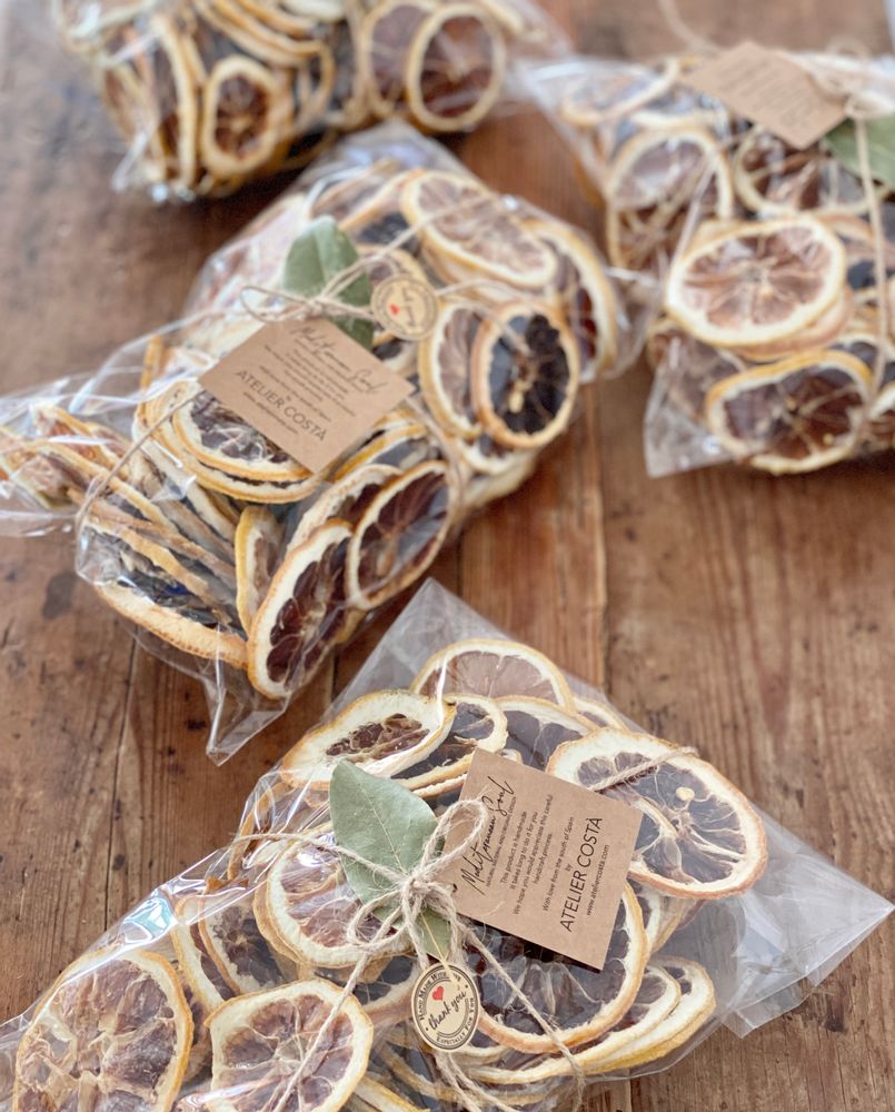 Scents - Dehydrated Organic Lemon Sachets - ATELIER COSTÀ
