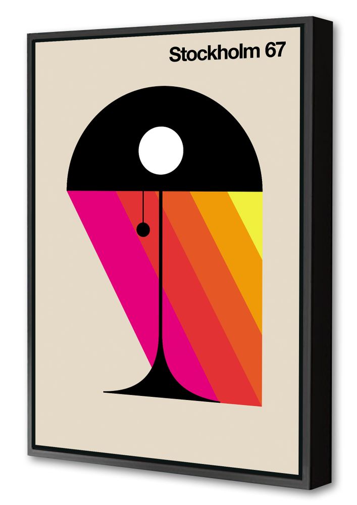 Poster - Bo Lundberg Collection - Cambridge - BLUE SHAKER