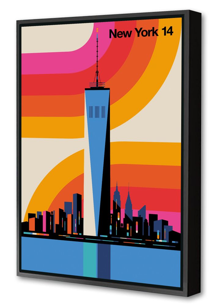 Poster - Bo Lundberg Collection - Cambridge - BLUE SHAKER