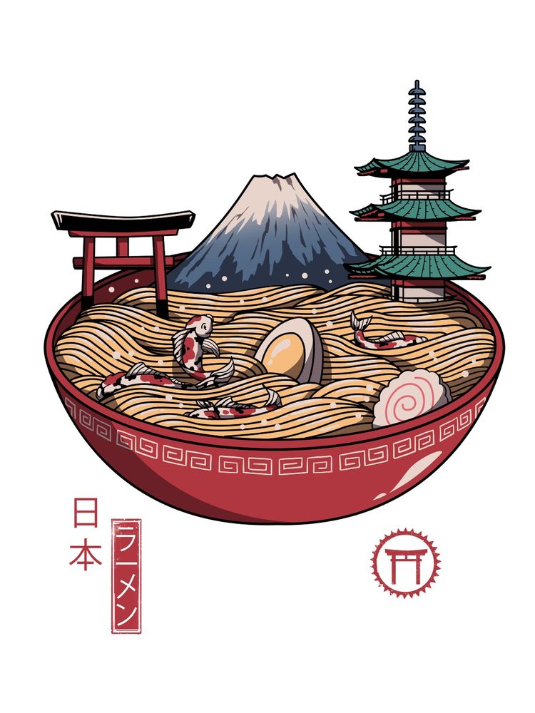 Affiches - Collection Vincent Trinidad - Great Ramen - BLUE SHAKER