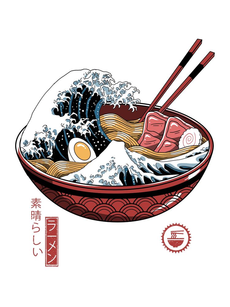 Affiches - Collection Vincent Trinidad - Great Ramen - BLUE SHAKER