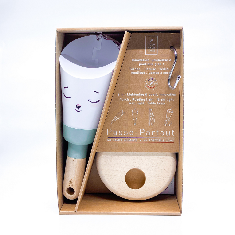 Lampes sans fil - Coffret Lampe Nomade "Passe-Partout" Pipouette fait dodo - MAISON POLOCHON