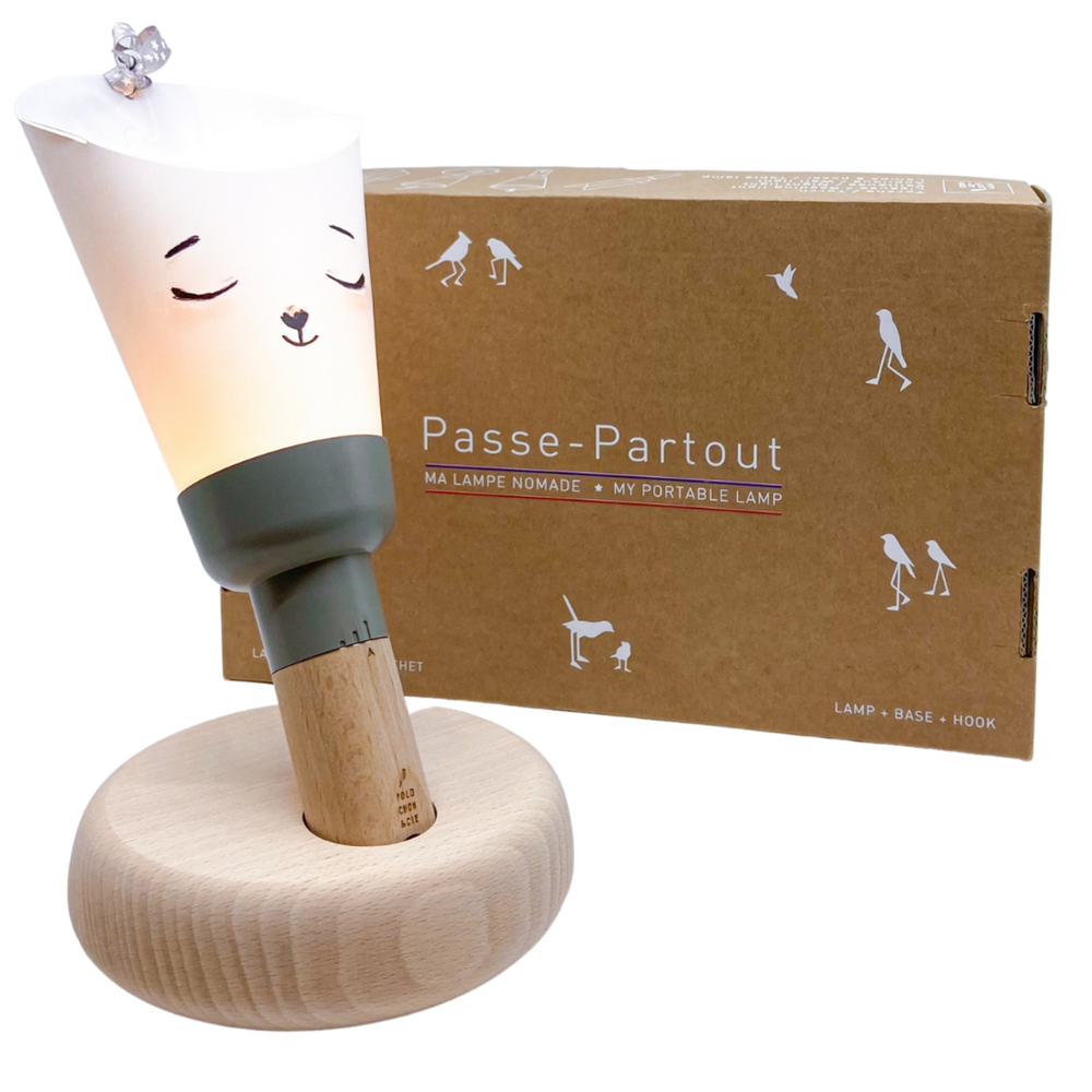 Lampes sans fil - Coffret Lampe Nomade "Passe-Partout" Pipouette fait dodo - MAISON POLOCHON