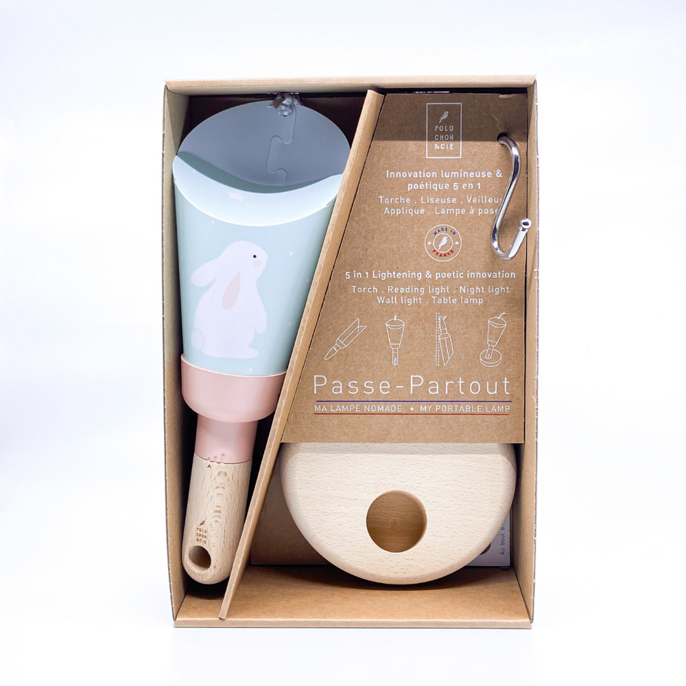 Children's decorative items - Nomad Lamp Set\" Passe-Partout\” Star Rabbit - ZÜ - MAISON POLOCHON