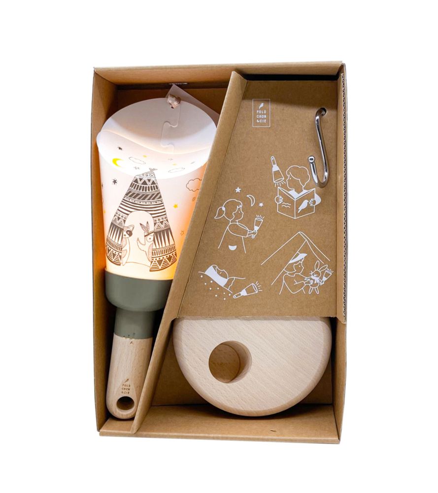 Wireless lamps - Nomad “Passe-Partout” Tipi & Cie lamp set - MAISON POLOCHON