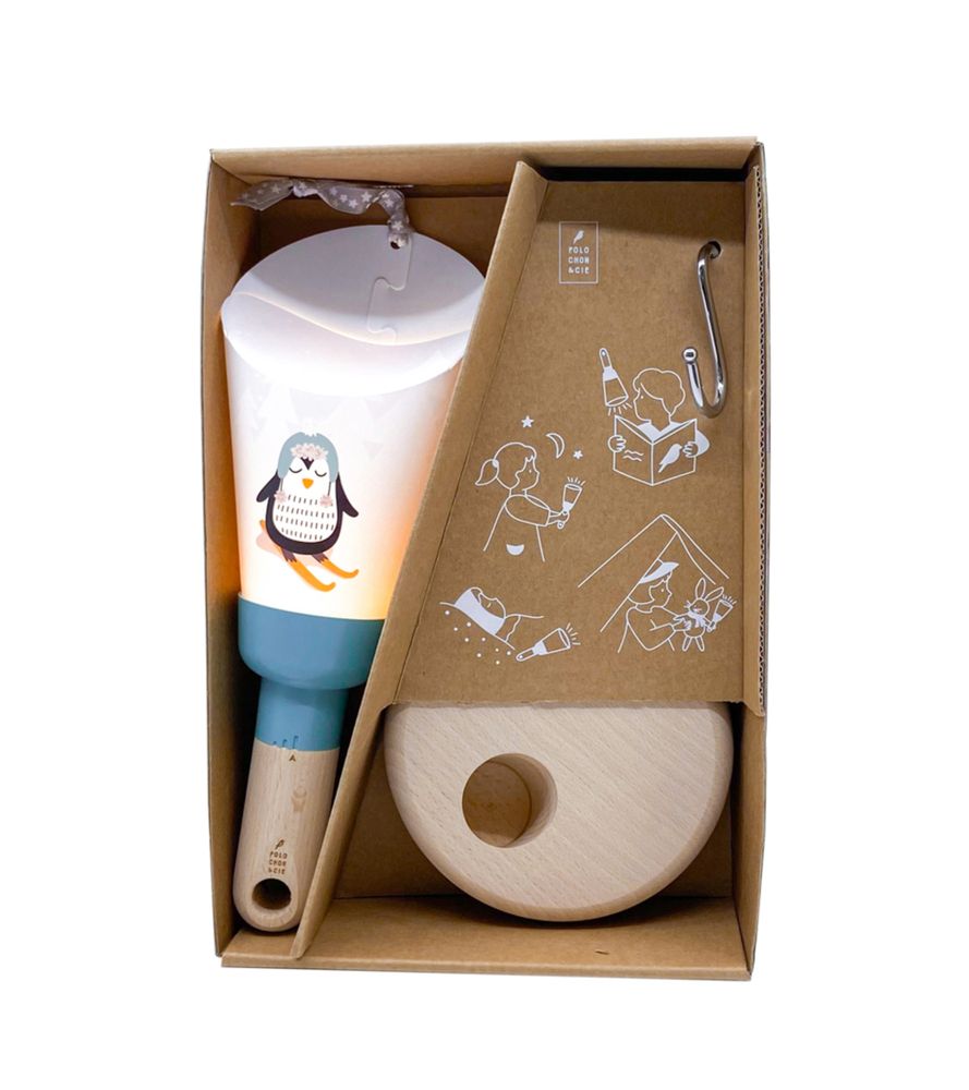Wireless lamps - Nomad Lamp Set “Passe-Partout” Penguin Ski! - MAISON POLOCHON