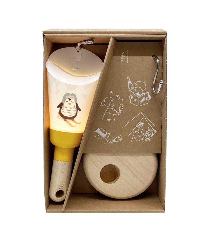 Wireless lamps - Nomad Lamp Set “Passe-Partout” Penguin Ski! - MAISON POLOCHON