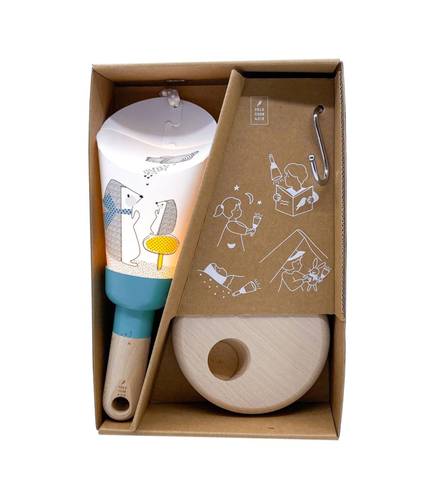Decorative objects - Hedgehog Family “Passe-Partout” Nomad Lamp Set - MAISON POLOCHON