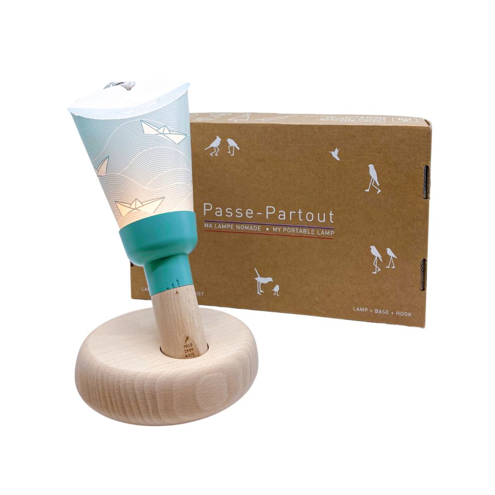 Children's lighting - Nomad Lamp Set “Passe-Partout” Small boats - MAISON POLOCHON