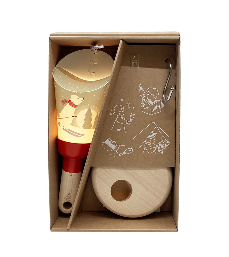 Design objects - Lamp set\" Passe-Partout\” Ski bears - MAISON POLOCHON