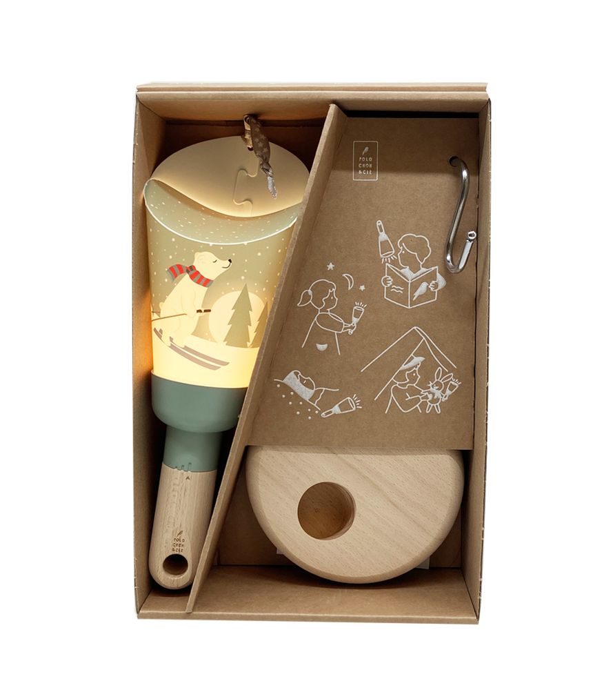 Design objects - Lamp set\" Passe-Partout\” Ski bears - MAISON POLOCHON
