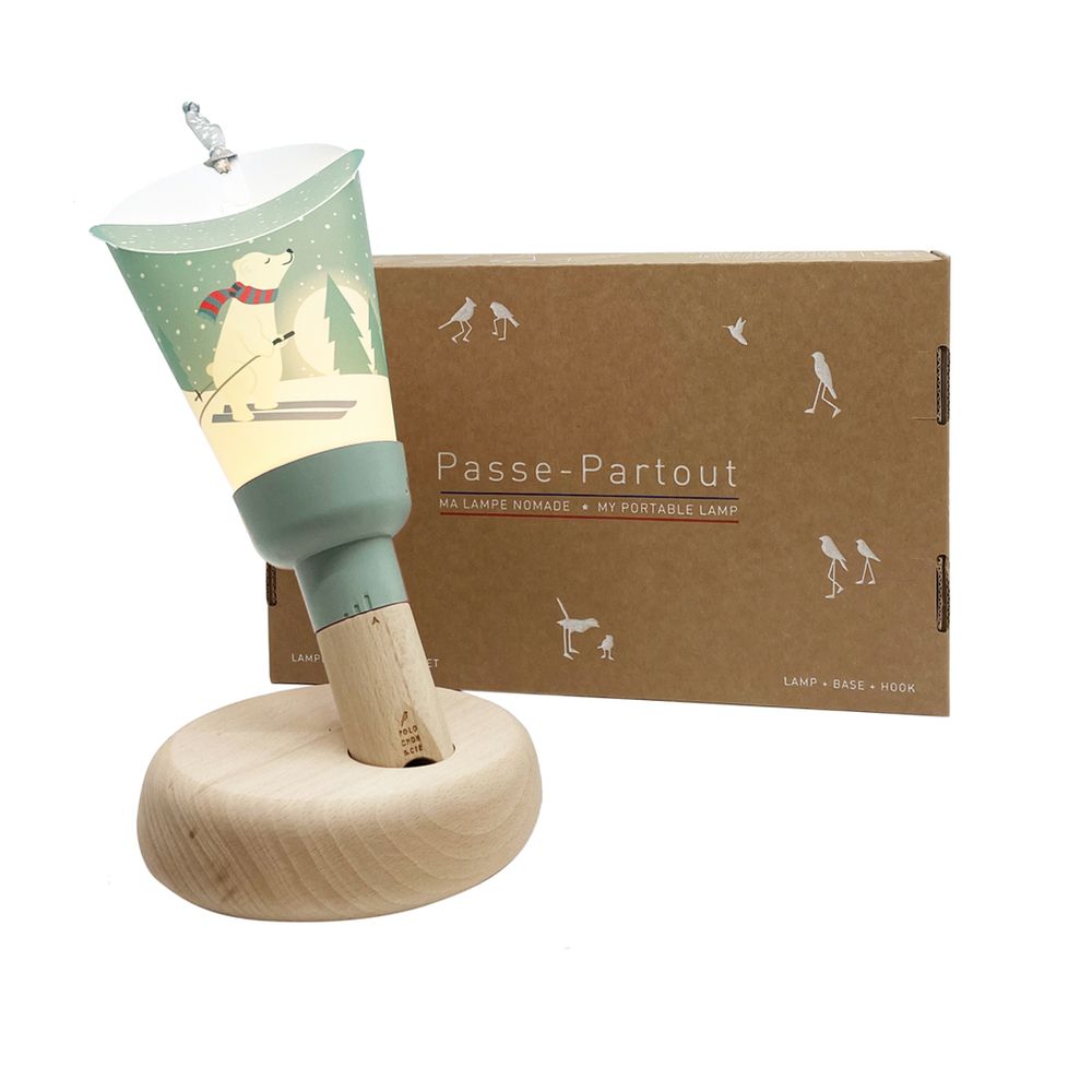 Design objects - Lamp set\" Passe-Partout\” Ski bears - MAISON POLOCHON