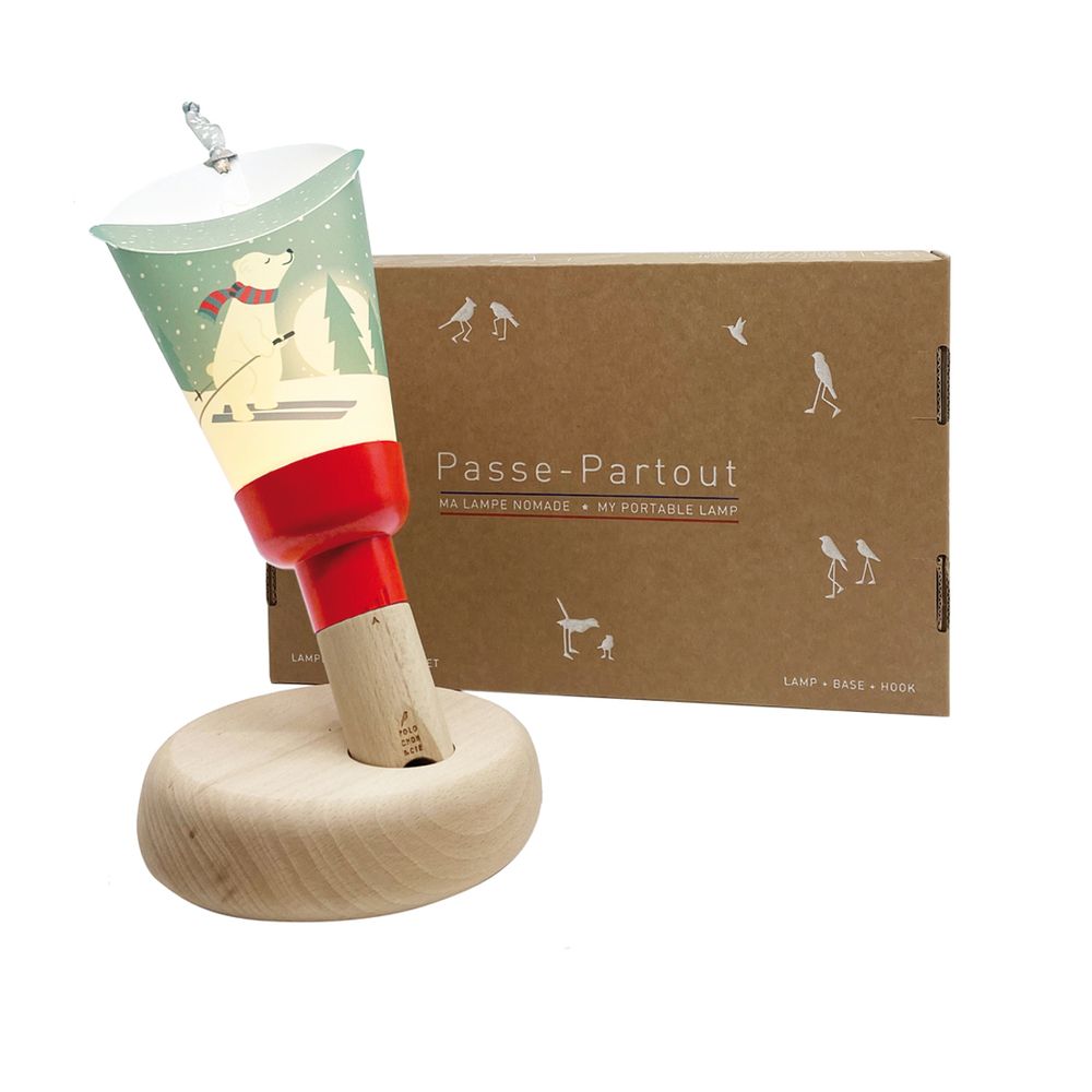 Design objects - Lamp set\" Passe-Partout\” Ski bears - MAISON POLOCHON