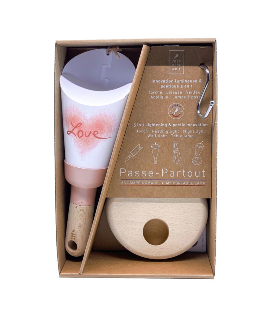 Design objects - Nomad Lamp “Passe-Partout” Grey - MAISON POLOCHON