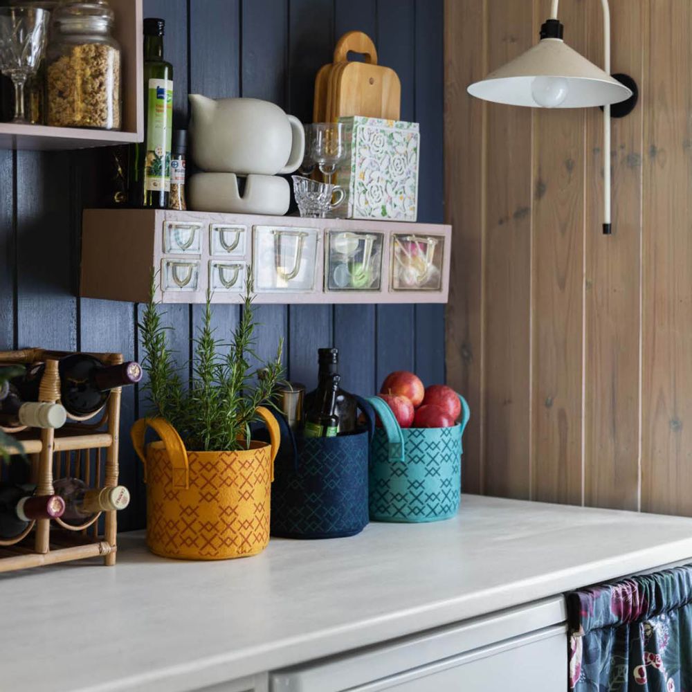Flower pots - Pot & Cover - Golden Ochre 3 L - VILIKKALA