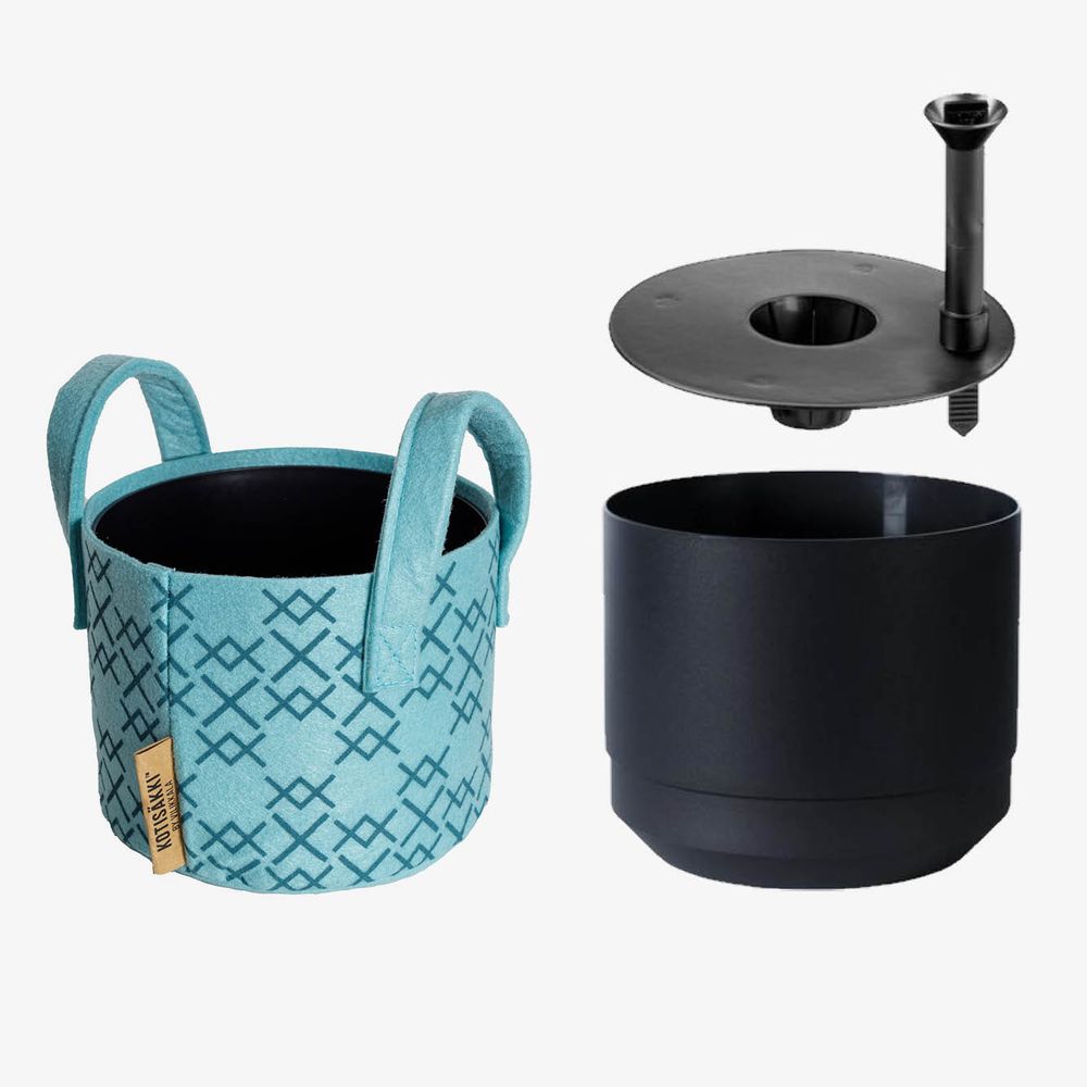 Flower pots - Pot & Cover - Sky Blue 3L - VILIKKALA