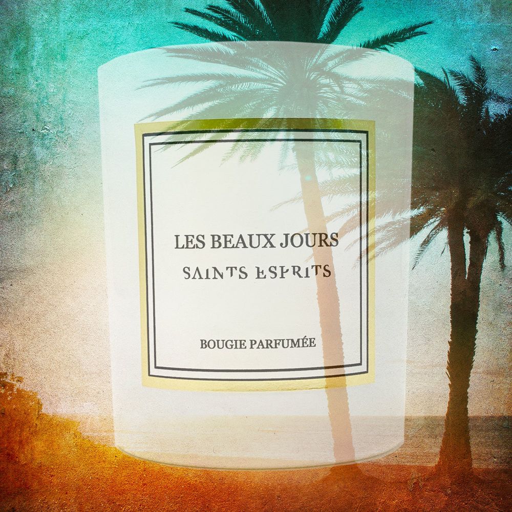 Bougies - Les Beaux Jours - le parfum d'été - édition limitée - SAINTS ESPRITS