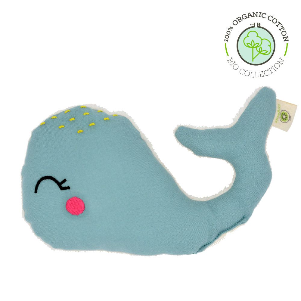 Gifts - Sea organic cotton rattles - APUNT BARCELONA