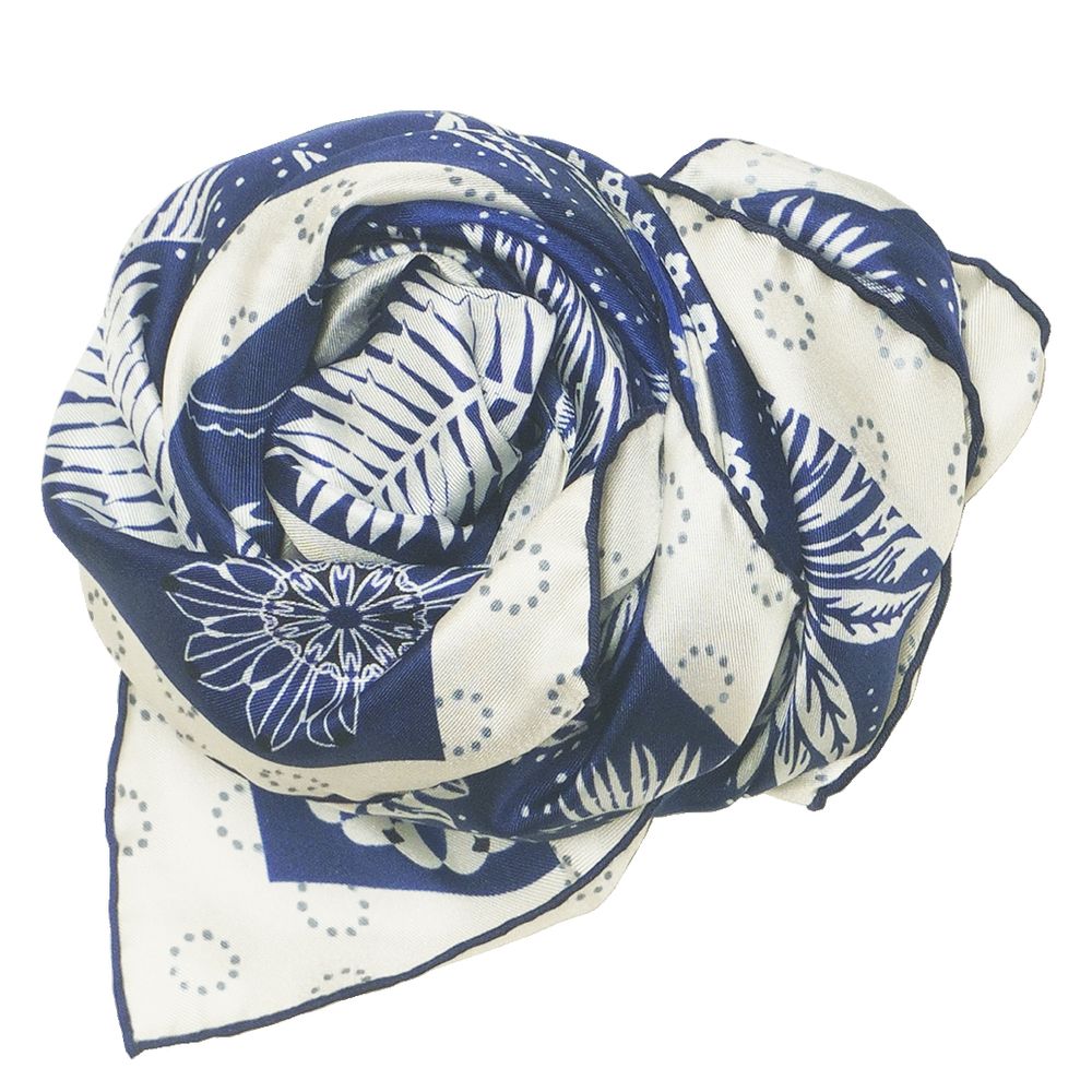 Scarves - Labyrinth Silk Scarf - MONT KIJI