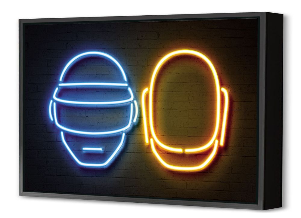 Affiches - Collection NEON ART - Série 3 - BLUE SHAKER