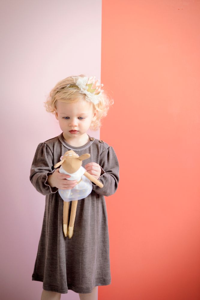 Childcare accessories - DREAMY DEER LADY DOLL - PETIT TRUC