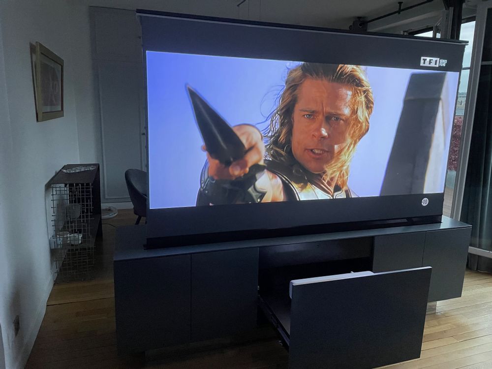 Sideboards - MOTORIZED TV STAND - LIFT/THE UNUSUAL SOLUTIONS BESPOKE  - ÉLÉGANCE ET TECHNOLOGIE