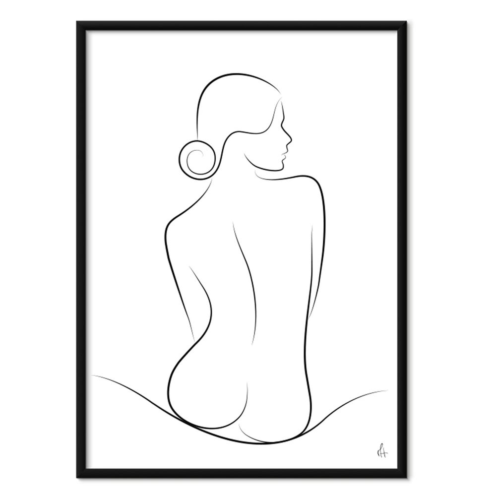 Affiches - Impression artistique Wave Silhouette  - METTEHANDBERG ART PRINTS