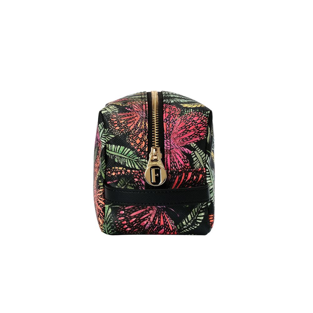 Travel accessories - Bacio Make-up Bag in Botanical Monogram - FONFIQUE