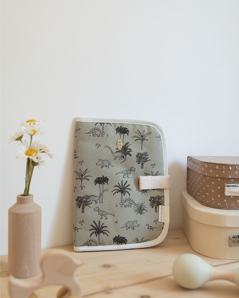 Childcare accessories - HealthyBook Cover - Tiger Sage - Edgar - MILINANE
