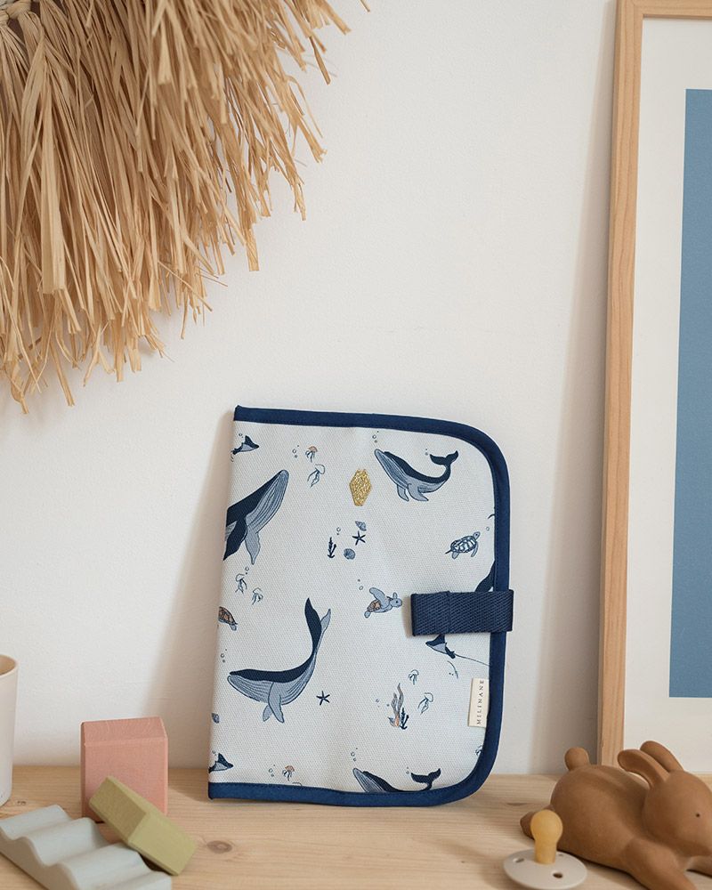 Childcare accessories - HealthyBook Cover - Tiger Sage - Edgar - MILINANE