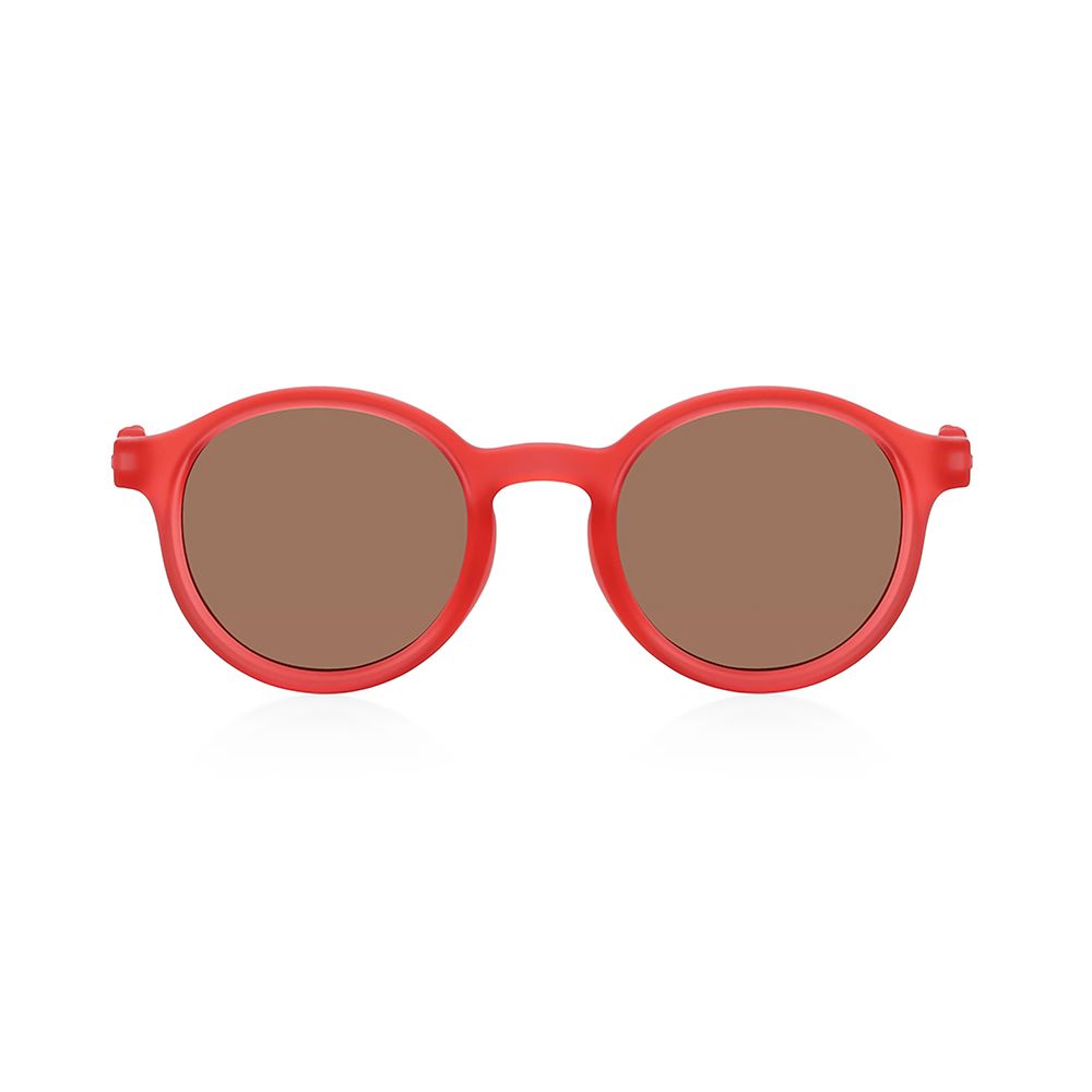 Glasses - JUNIOR Sunglasses - Begonia Red - OLIVIO&CO