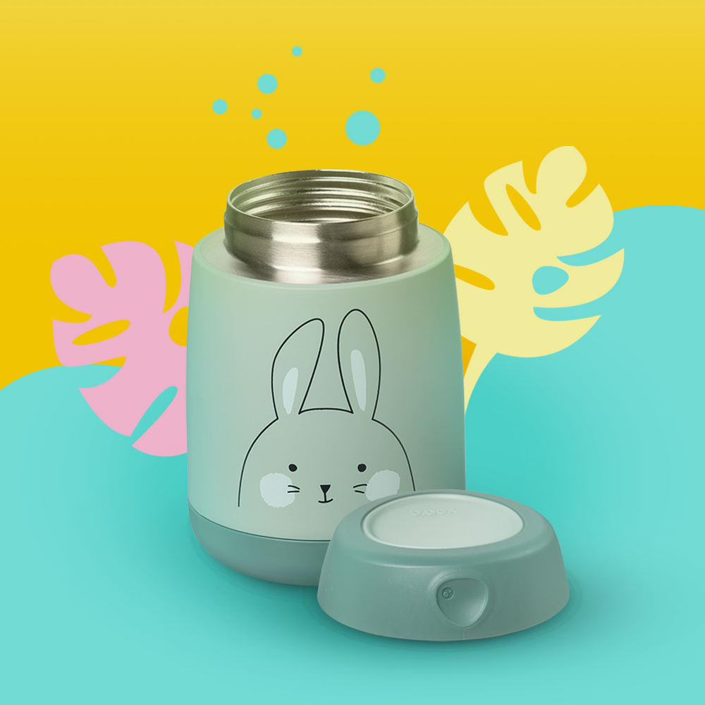 Children's mealtime - Insulated stainless steel lunch box for babies - 210 ml - BABIREVA