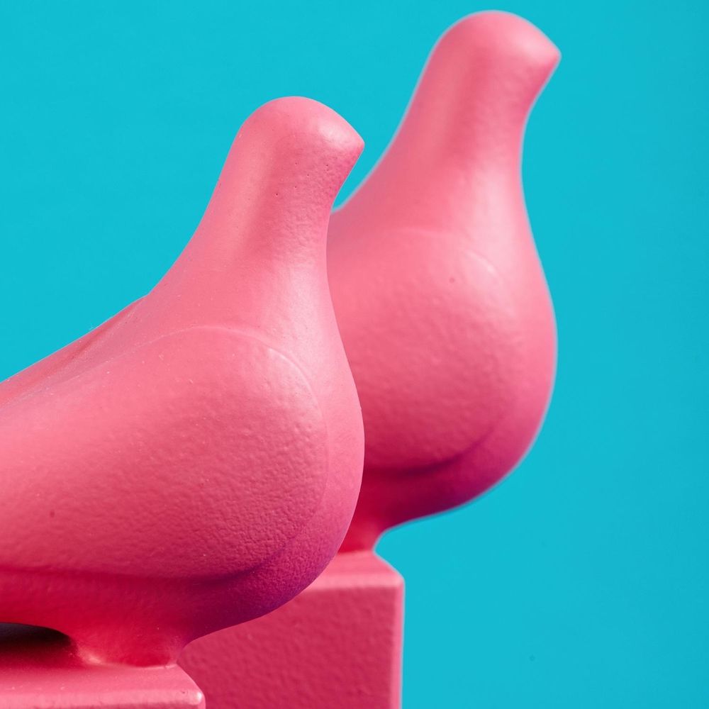 Sculptures, statuettes and miniatures - Doves statues - SOPHIA ENJOY THINKING