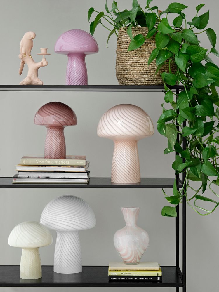 Table lamps - Mushroom glass table lamp - BAHNE INTERIOR