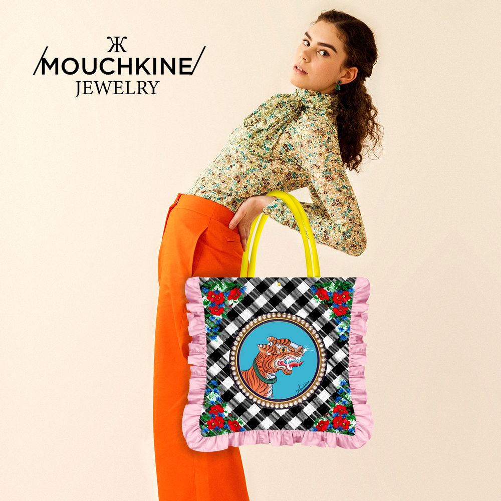 Sacs et cabas - Sac à main & Cabas en Velours haut de gamme " Baguera " - MOUCHKINE JEWELRY