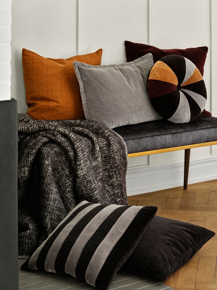Fabric cushions - Cushions - patchwork & stripes - COZY LIVING COPENHAGEN