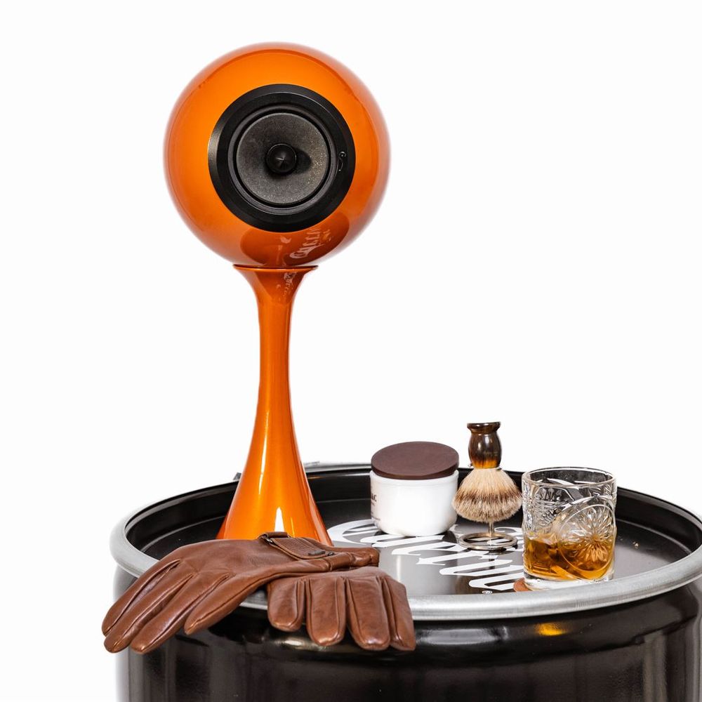 Watchmaking - Iris Speaker - Metallic Orange - LA MANUFACTURE D'ORPHÉE
