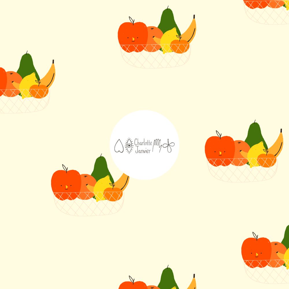 Papiers peints - Motifs All Over au raccord et Motifs placés - CHARLOTTE JANVIER