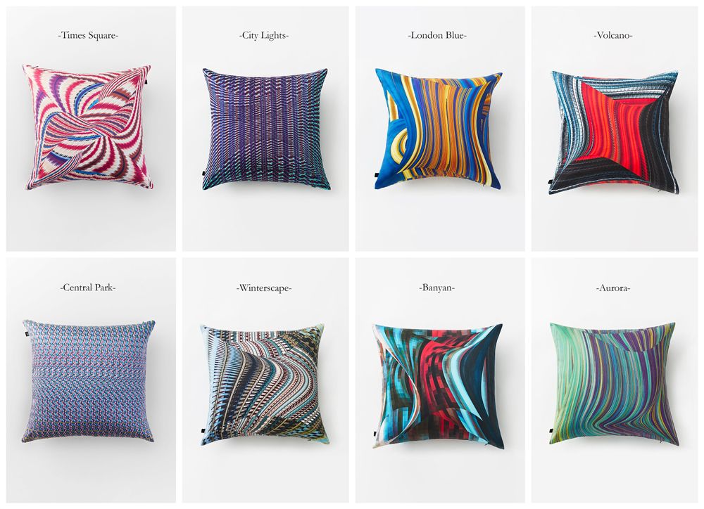 Couettes et oreillers - Housses de coussin et coussins de siège recto-verso - YEN TING CHO STUDIO