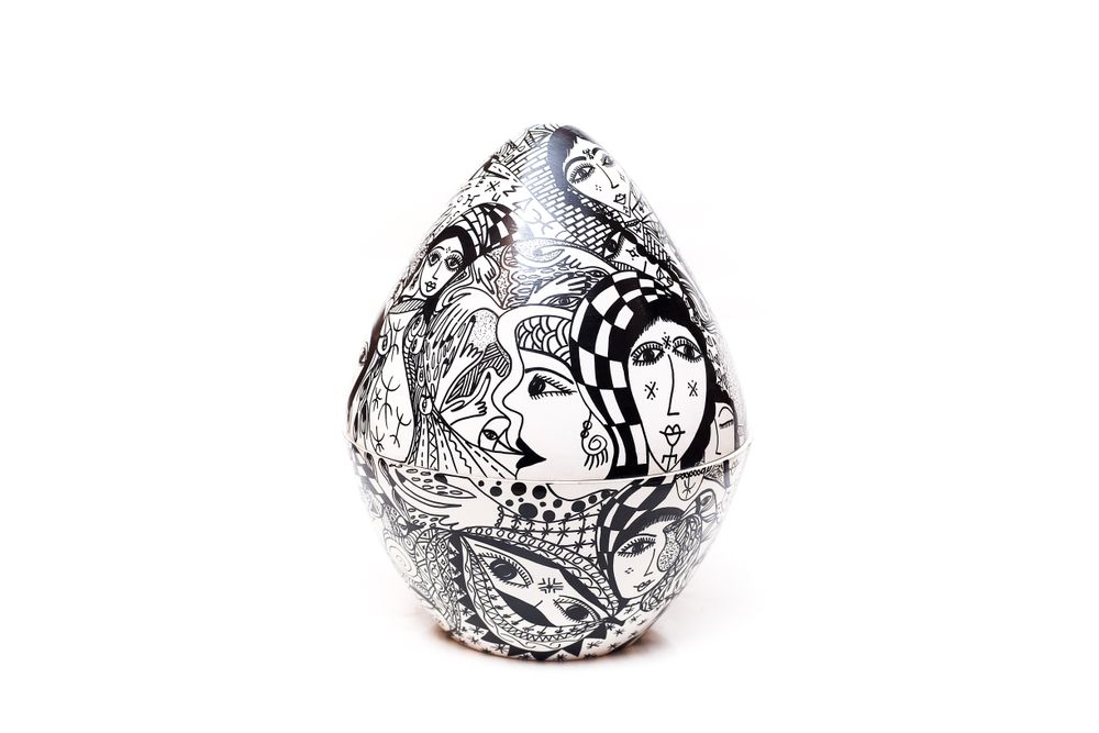 Objets de décoration - OEUF AMAZIGHA - NOUR BOUGIE