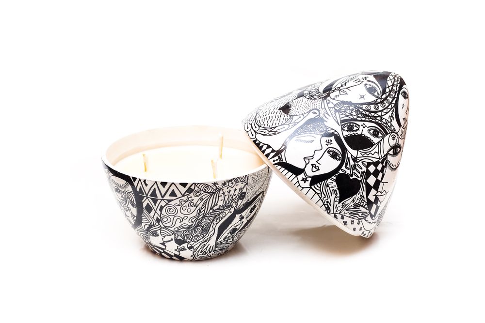 Objets de décoration - OEUF AMAZIGHA - NOUR BOUGIE